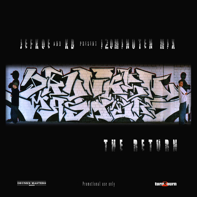 Drunkn Masters - The Return - Artwork